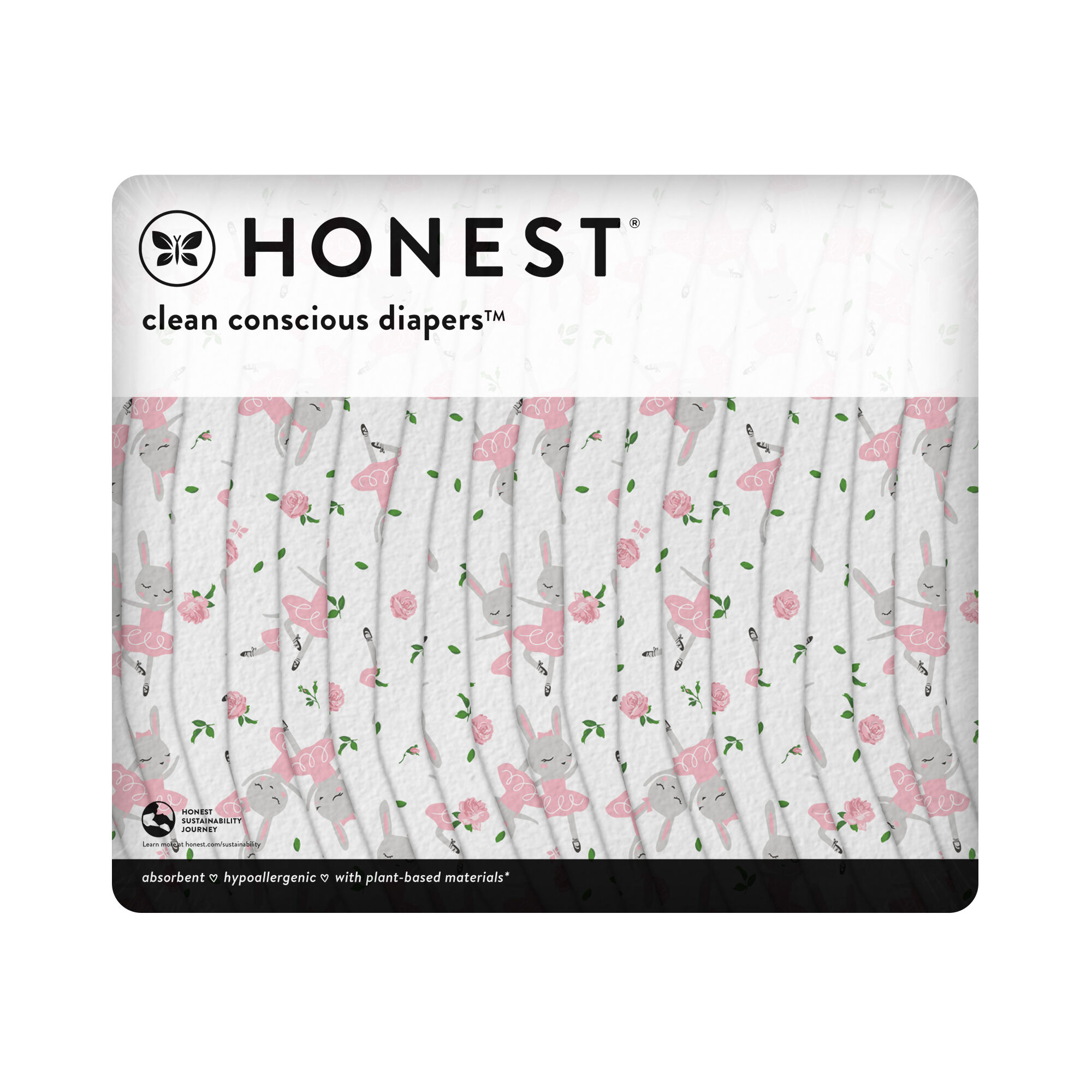 Honest discount white diapers