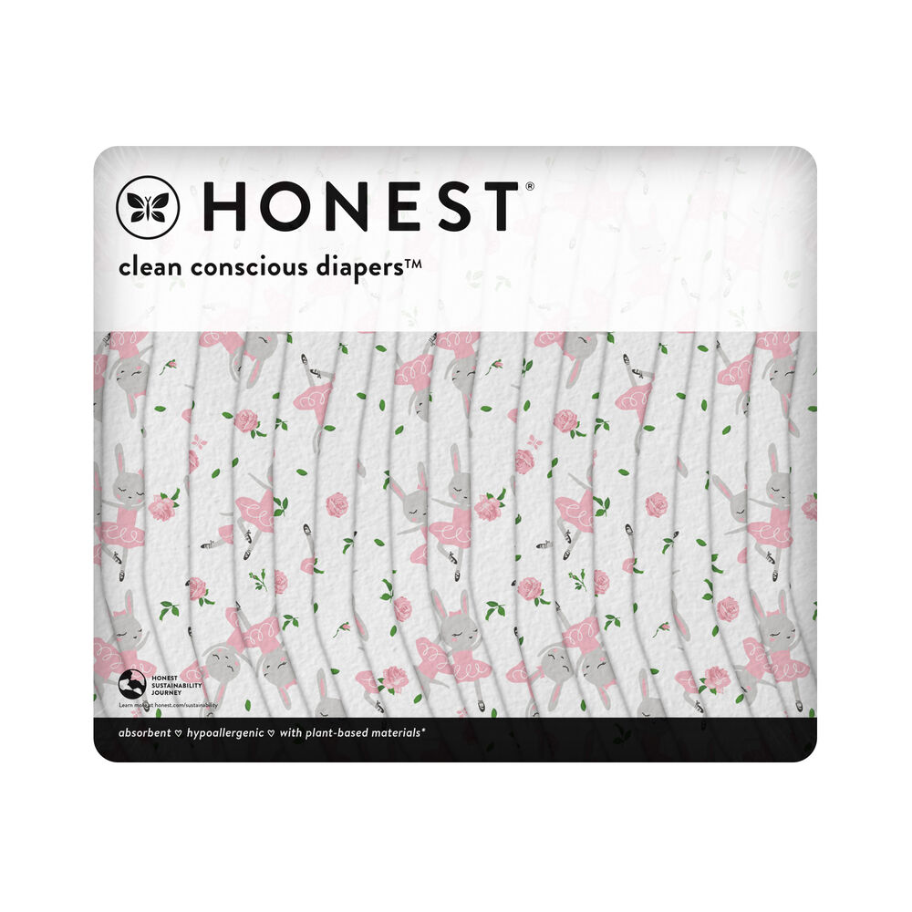 Clean Conscious Diaper, Tutu Cute, Size 2