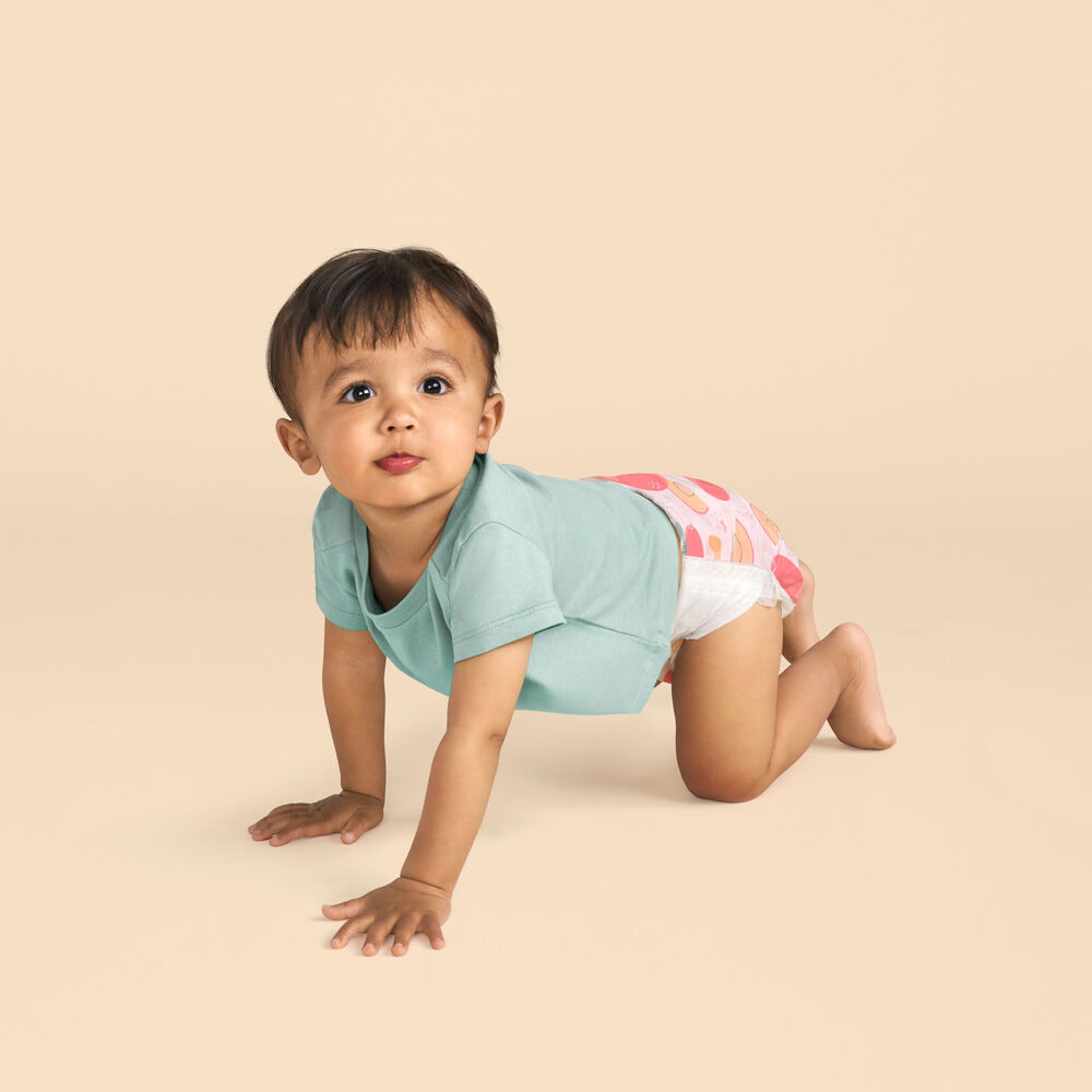Honest Clean Conscious Diaper®, Just Peachy, Size 4