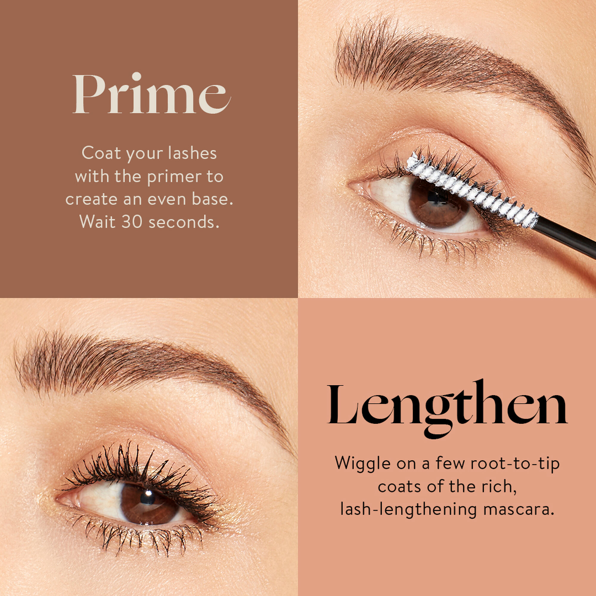 Extreme Length Mascara + Lash Primer, 3-Pack