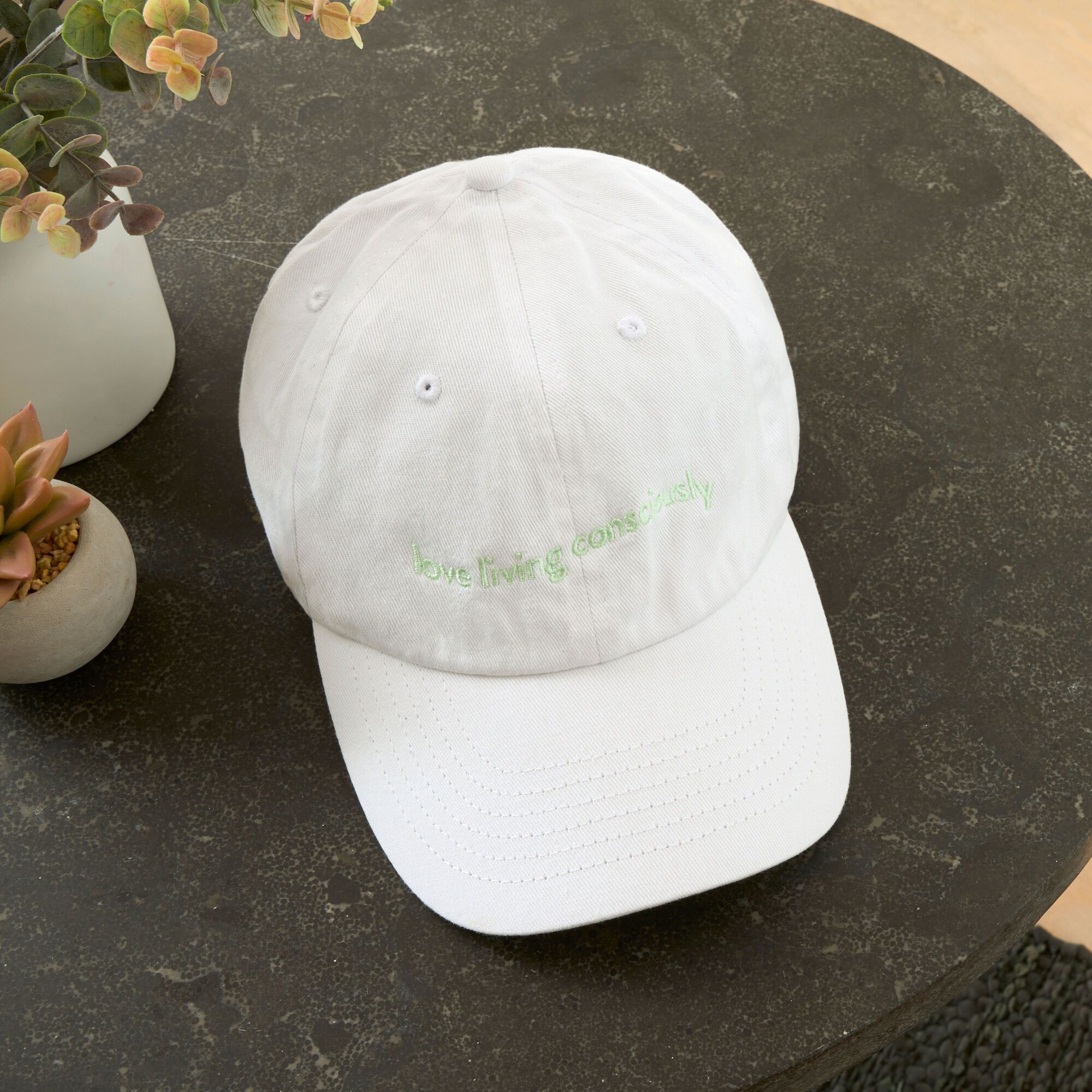 Conscious Every Day Cap, White