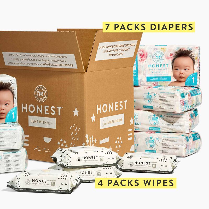 Diaper Subscription Monthly Diapers & Wipes l The Honest Company