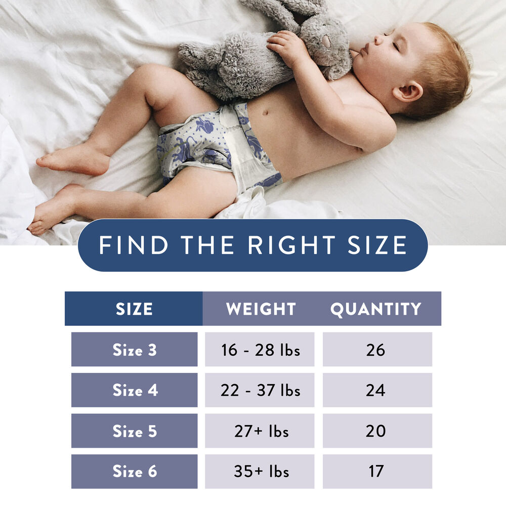 Overnight Diapers, Star Signs, Size 5