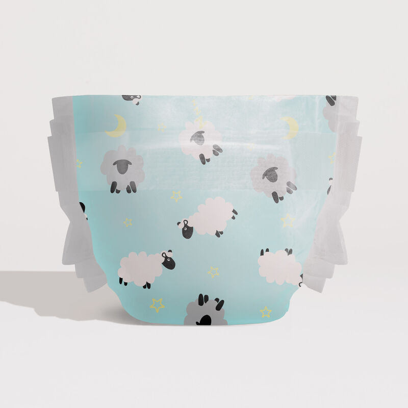 Sleepy Sheep Printed Diaper