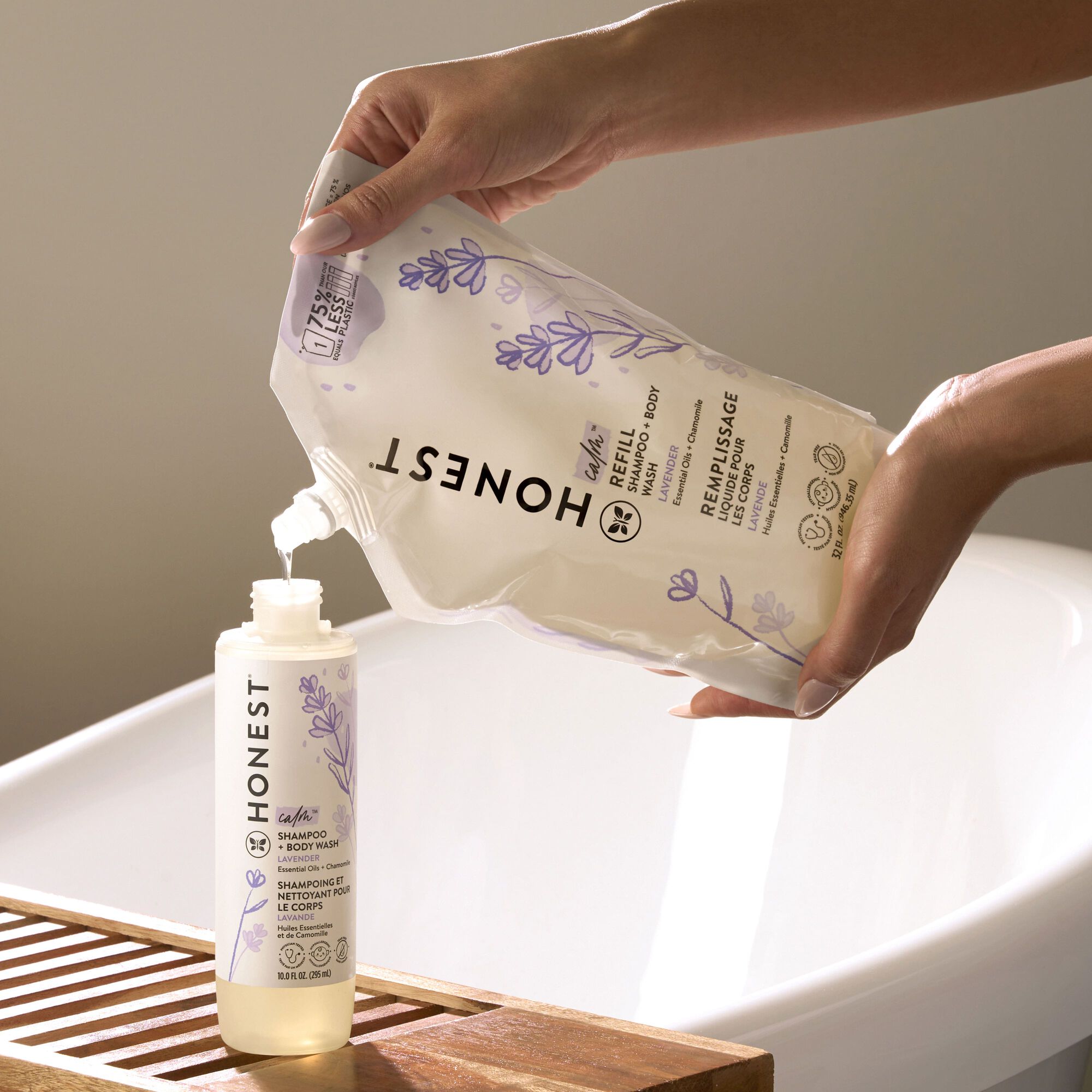 Shampoo + Body Wash Refill, Calm