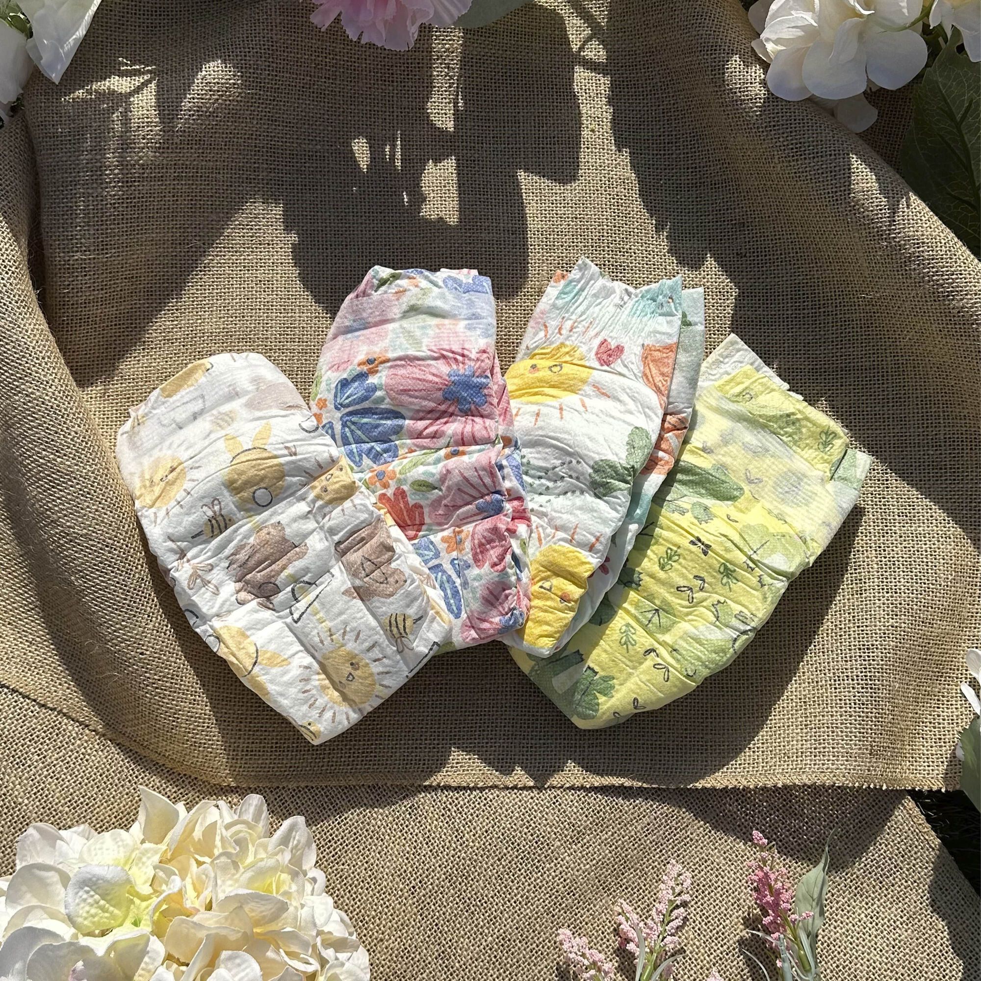 Clean Conscious Diaper, Spread Your Wings, Size 1