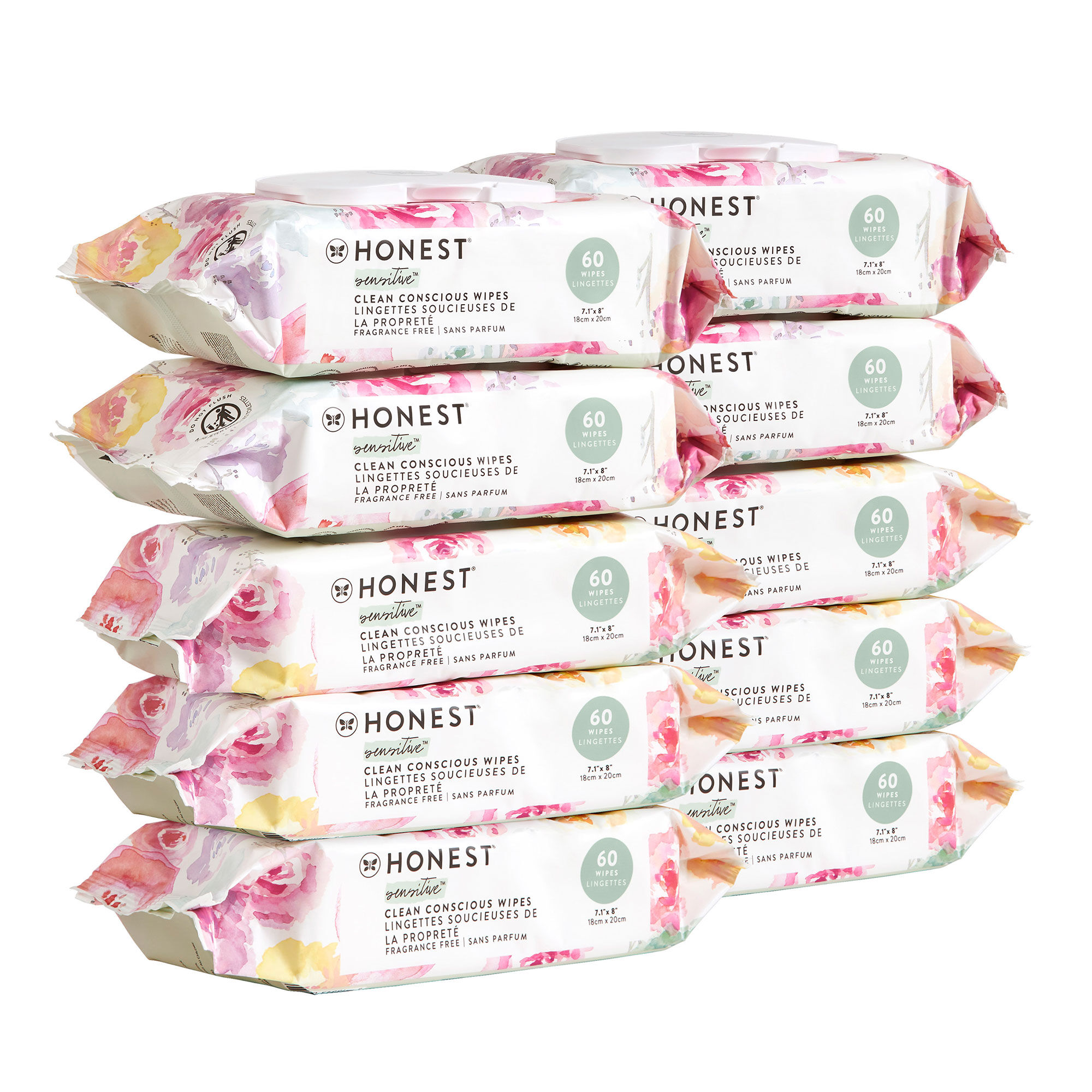 Rose Blossom, 600 Count Wipes