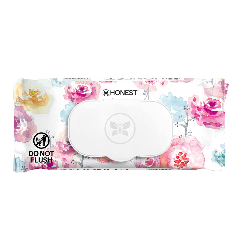 Rose Blossom, 60 Count Wipes