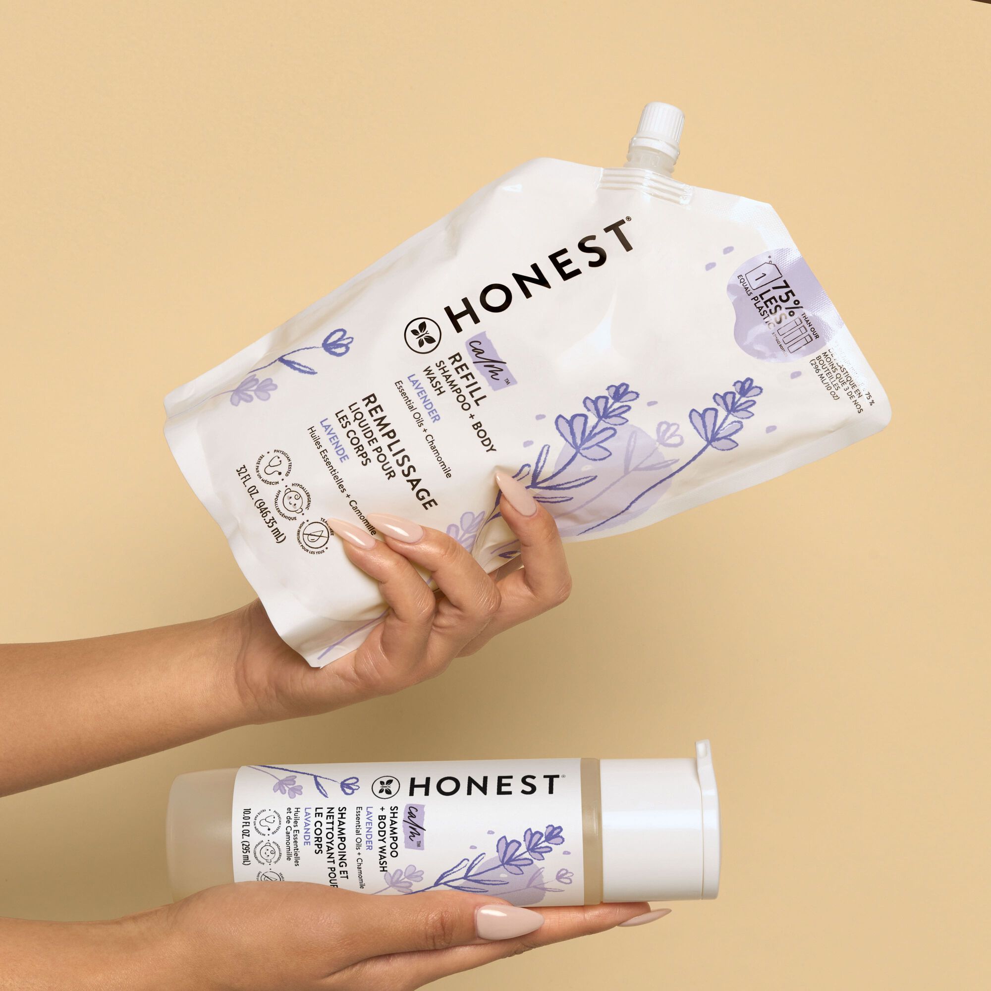 Shampoo + Body Wash Refill, Calm
