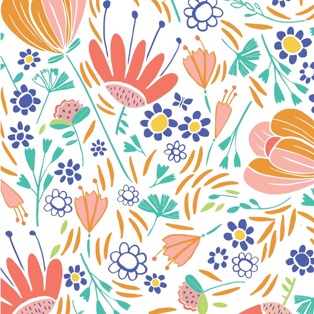 Clean Conscious Diaper, Flower Power, Size 4