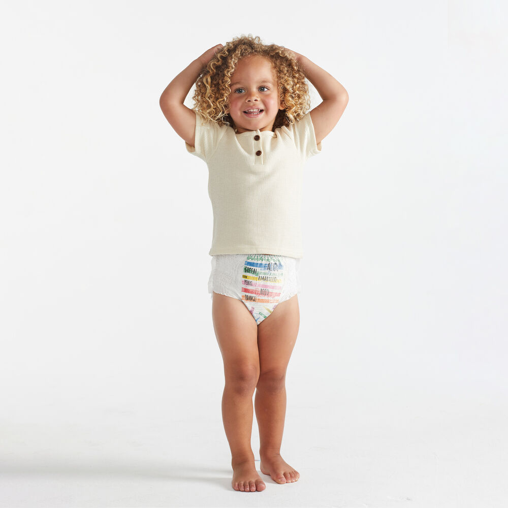 Pull-Ups Girls' Potty Training Pants Training Underwear Size 6, 4T