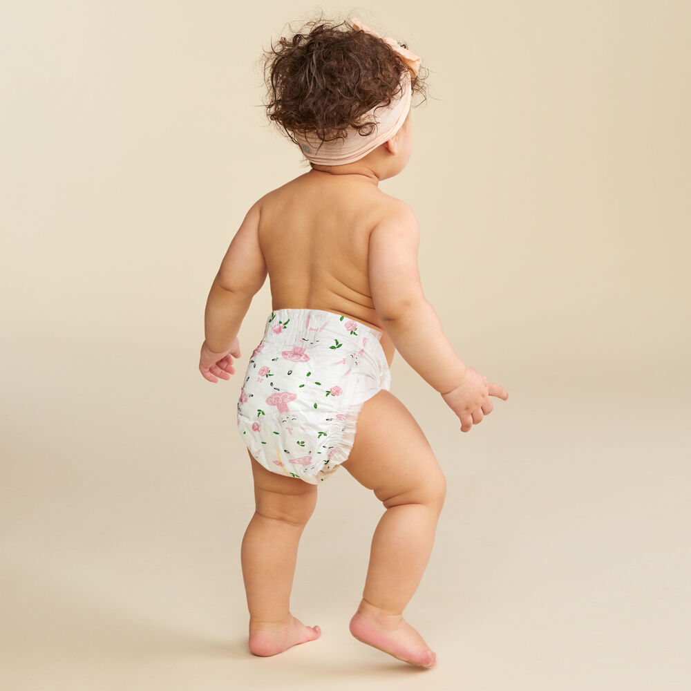 Clean Conscious Diaper, Tutu Cute, Size 2