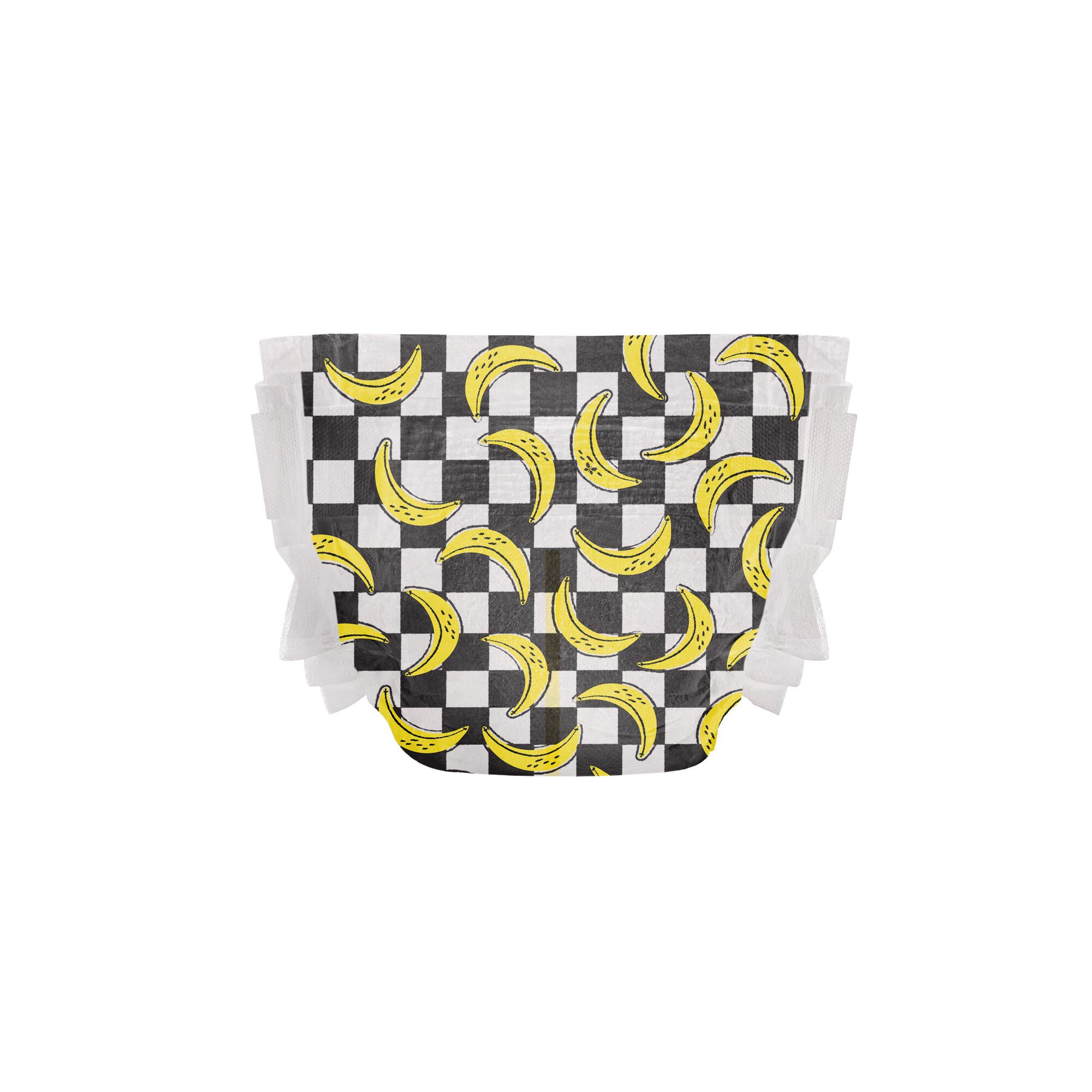 Clean Conscious Diaper, So Bananas, Size 6