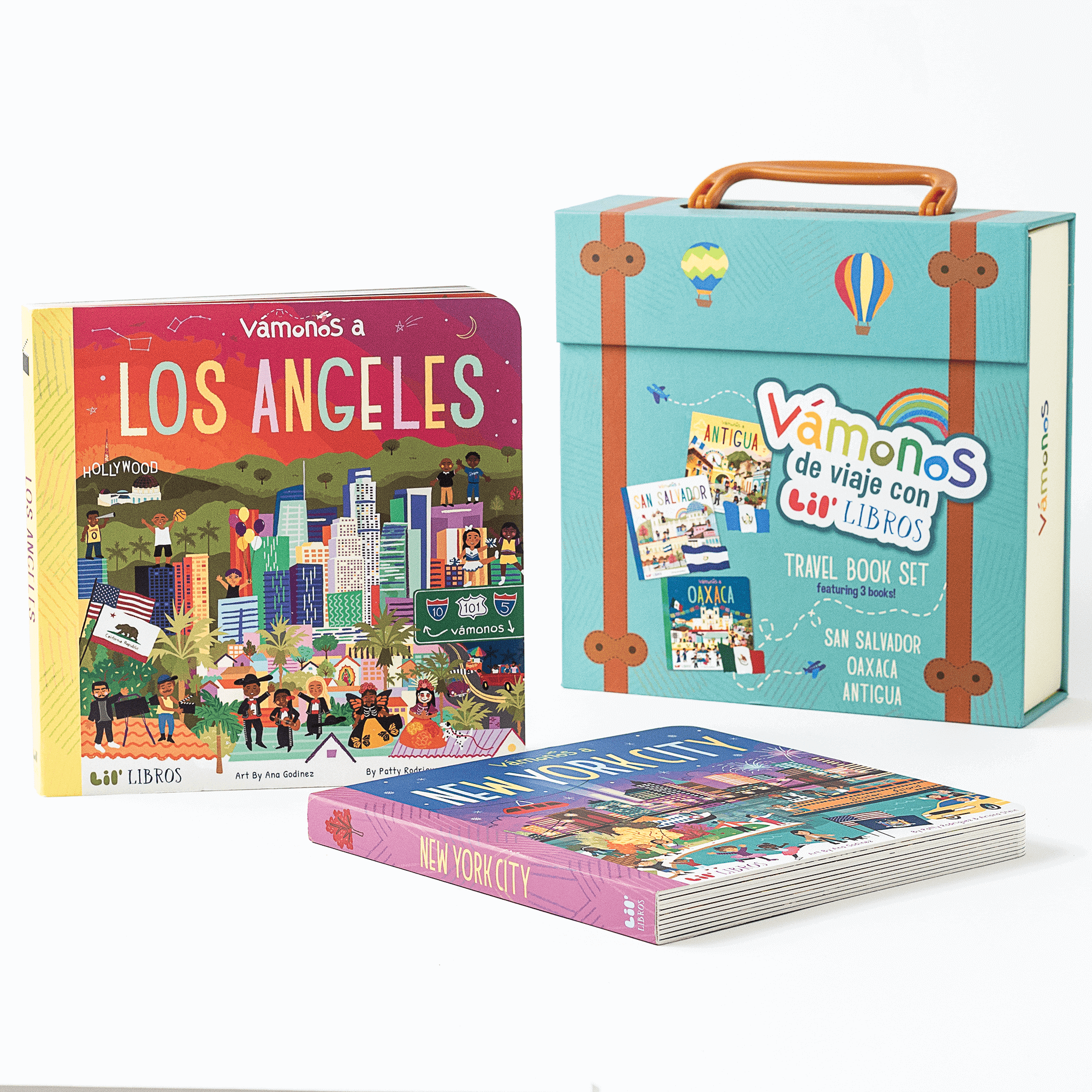 Lil' Libros Vámonos Latin America Travel Set Box