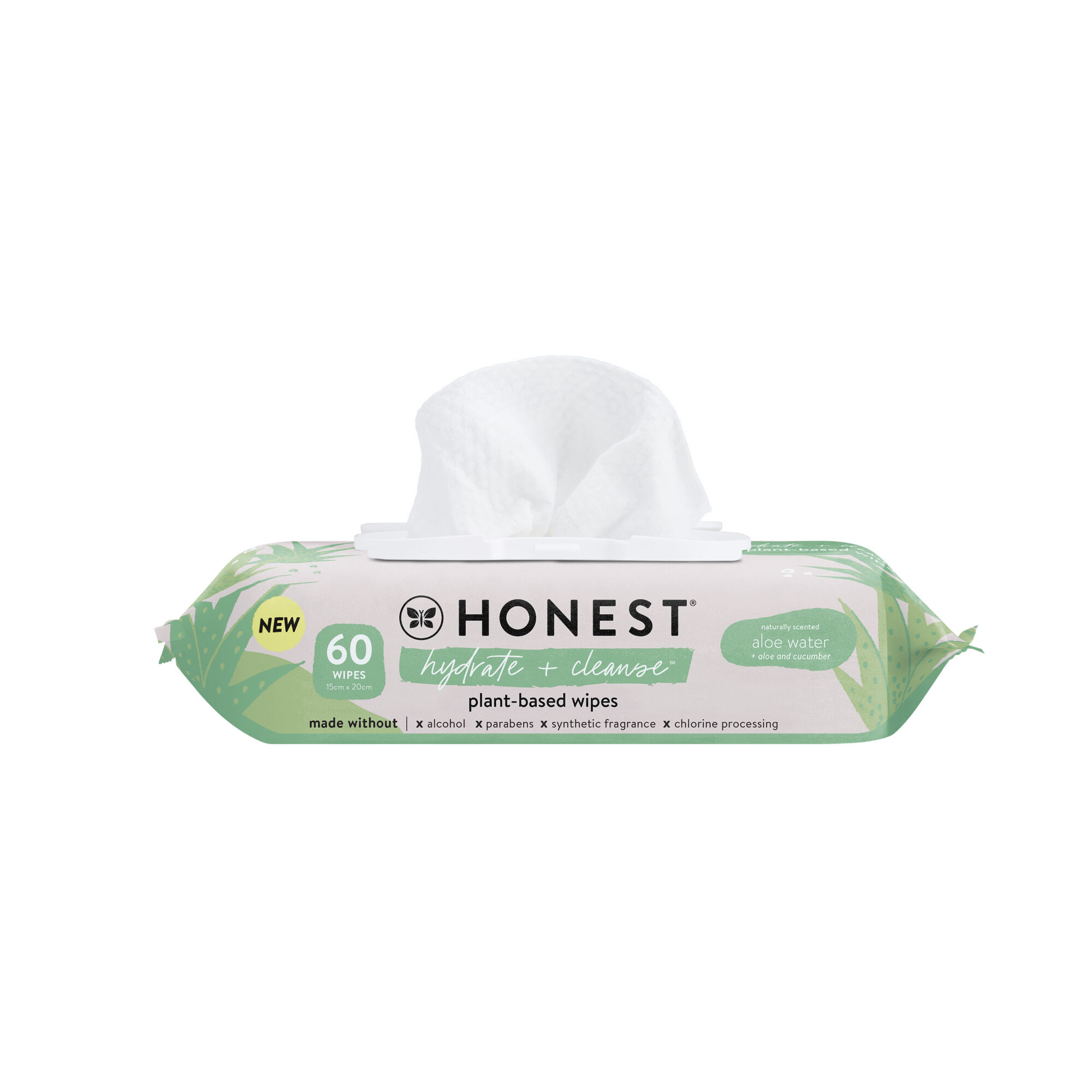 Naturally Scented Baby Cleansing Wipes | Honest