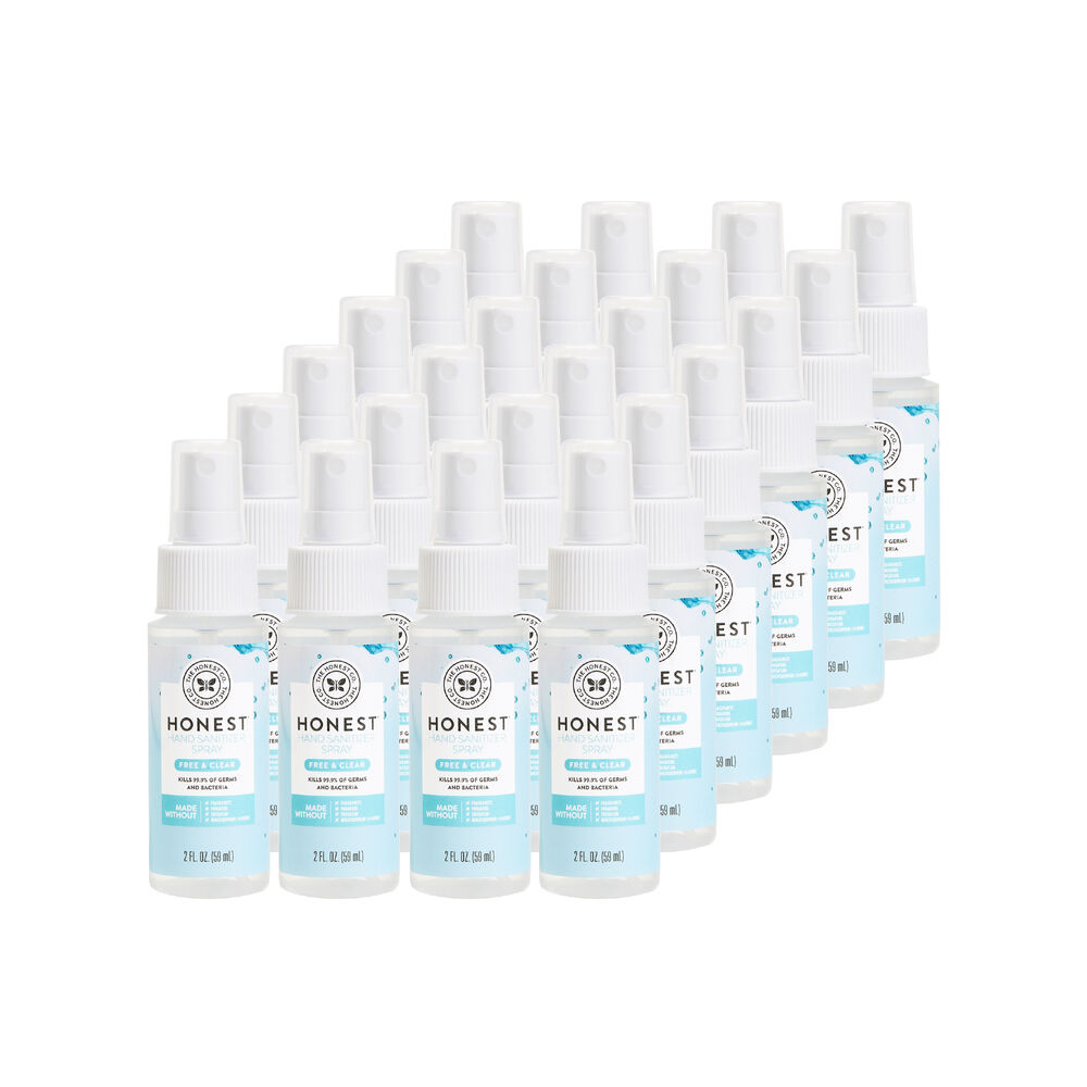 Hand Sanitizer Spray, Free + Clear, 24-Pack