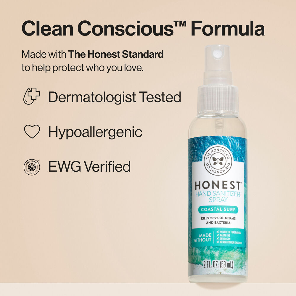Hand Sanitizer Spray, Coastal Surf