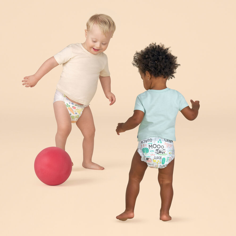 Honest Clean Conscious Diaper Box, So Delish + Barnyard Babies, Size 5