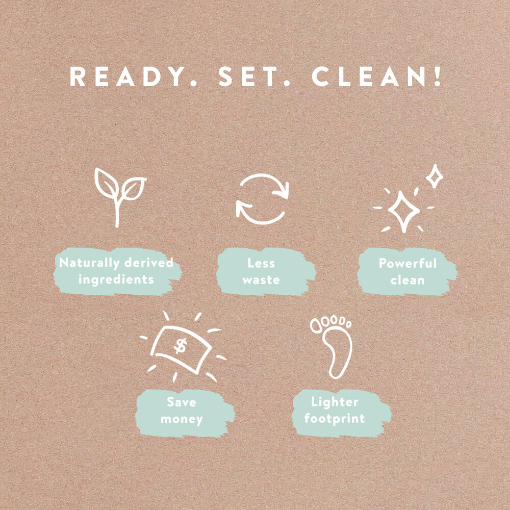 Multi-Surface Refillable Cleaning Kit