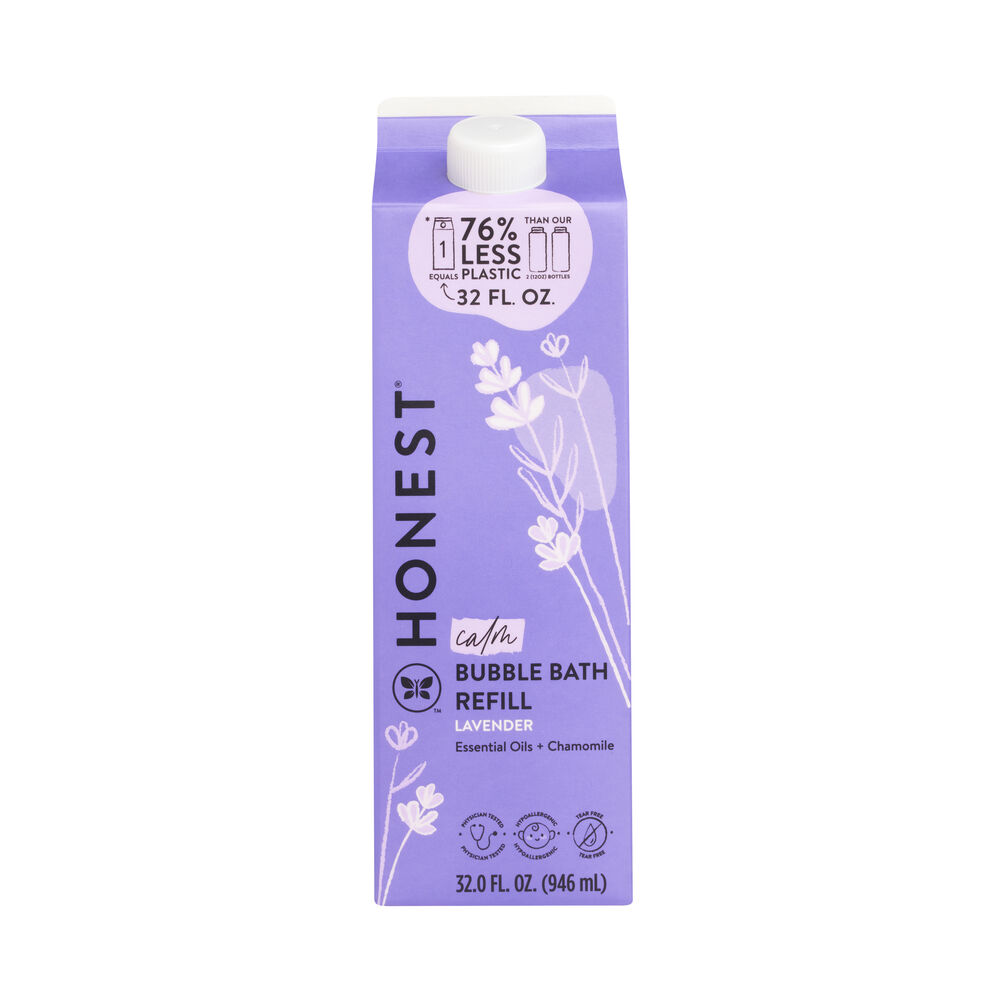 Bubble Bath, Carton Refill, Lavender