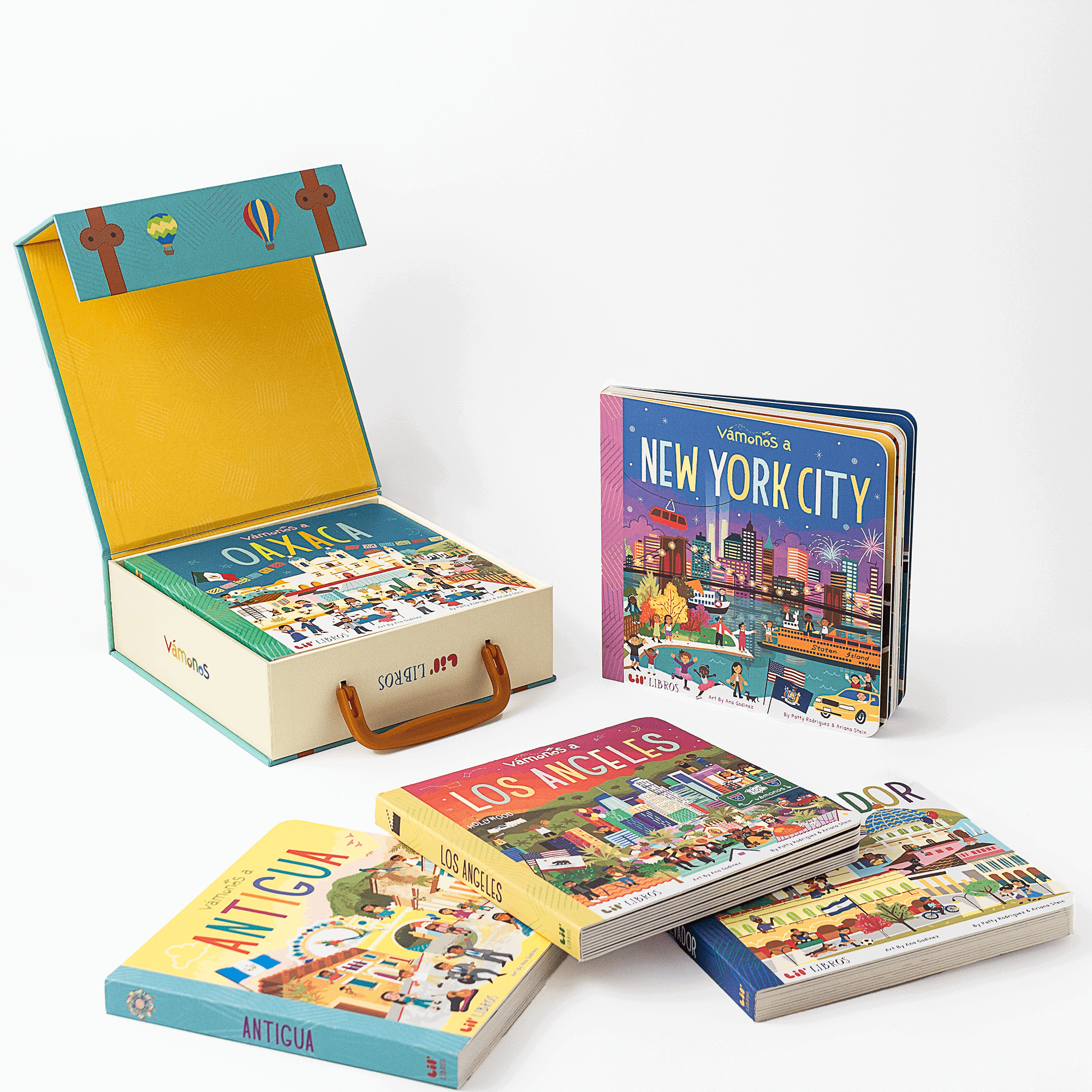 Lil' Libros Vámonos Latin America Travel Set Box