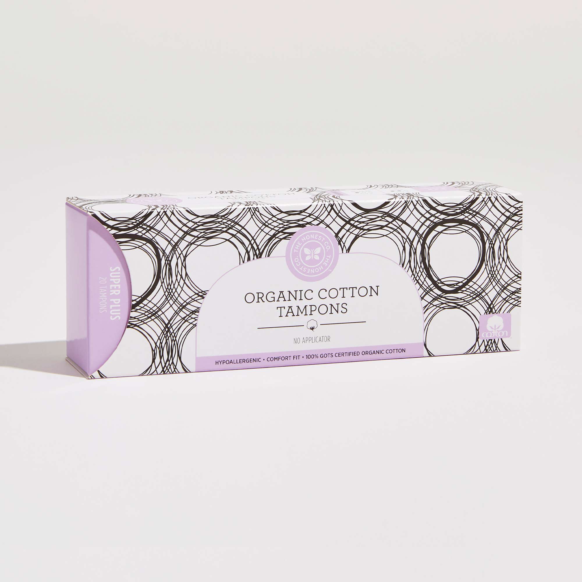 100 Organic Cotton Tampons Regular Super Honest