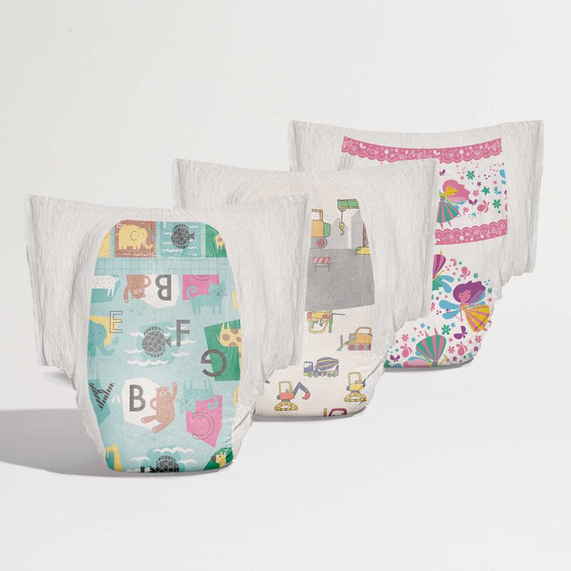 Group image of various training prints