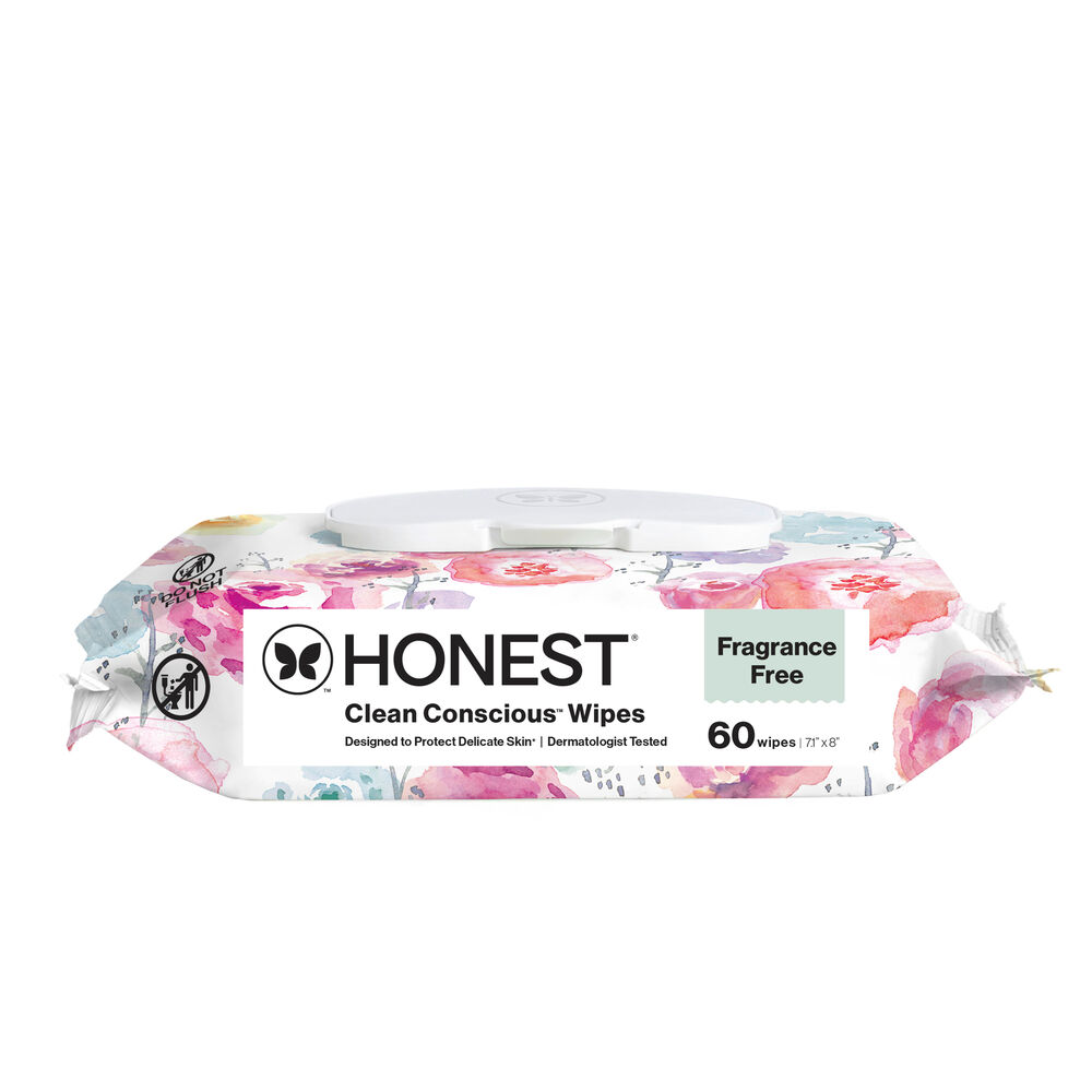 Rose Blossom, 60 Count Wipes