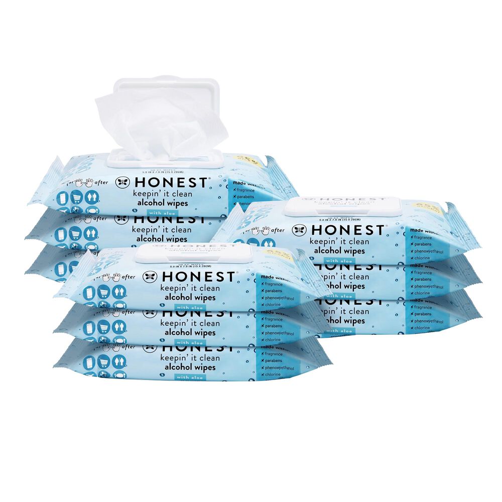 Sanitizing Alcohol Wipes, 450 Count, Free + Clear
