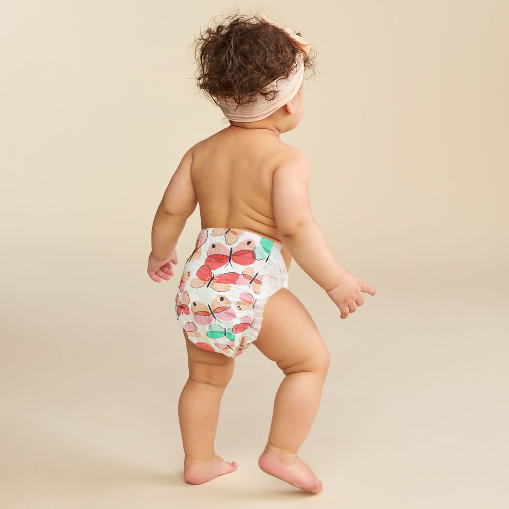 Clean Conscious Diaper, Wingin It, Size 5