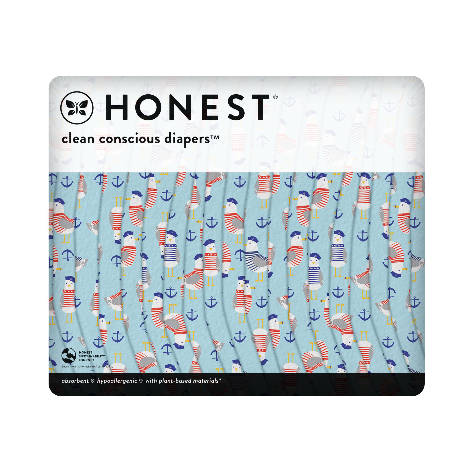 Honest diapers pee indicator top