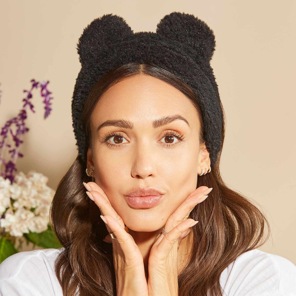 Fuzzy Headband, Black