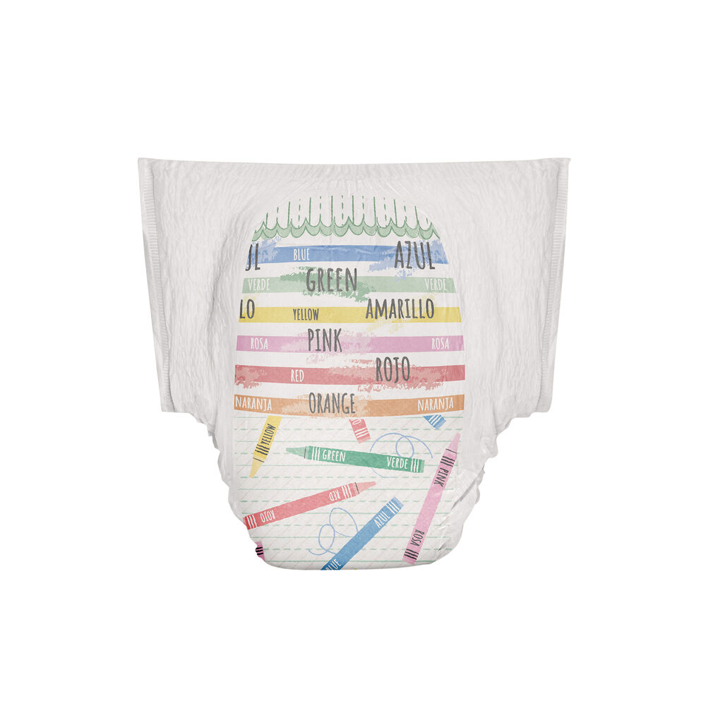 Training Pant, Let's Color, Size 3T/4T