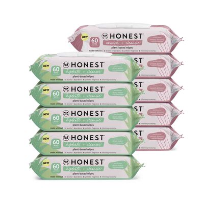 Scented Wipes, Hydrate + Nourish Mixed, 600 Count