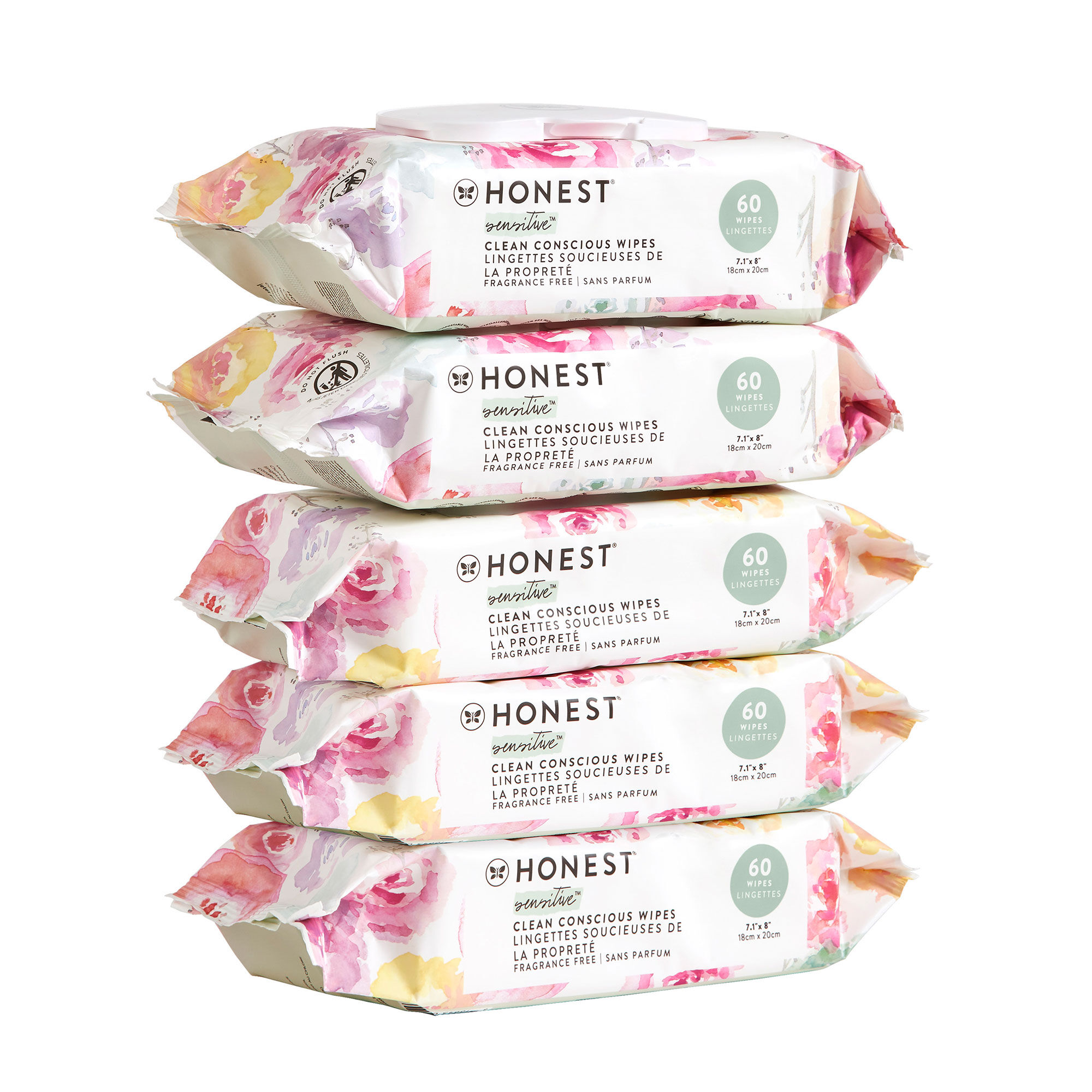 Rose Blossoms, 300 Count Wipes