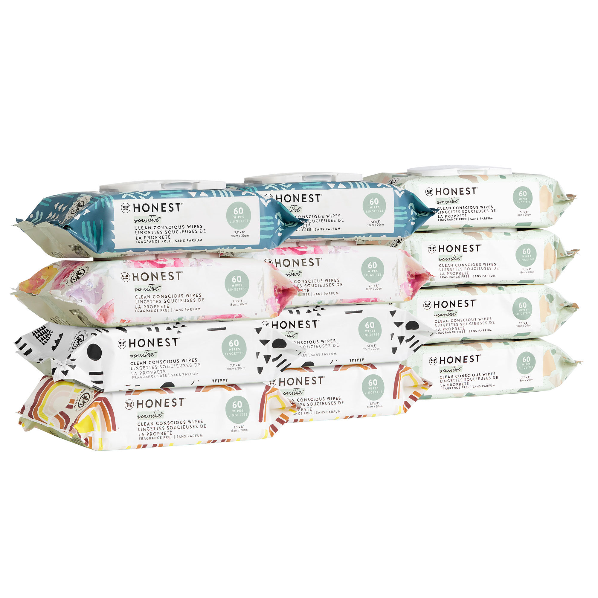 Multi Print, 720 Count Wipes