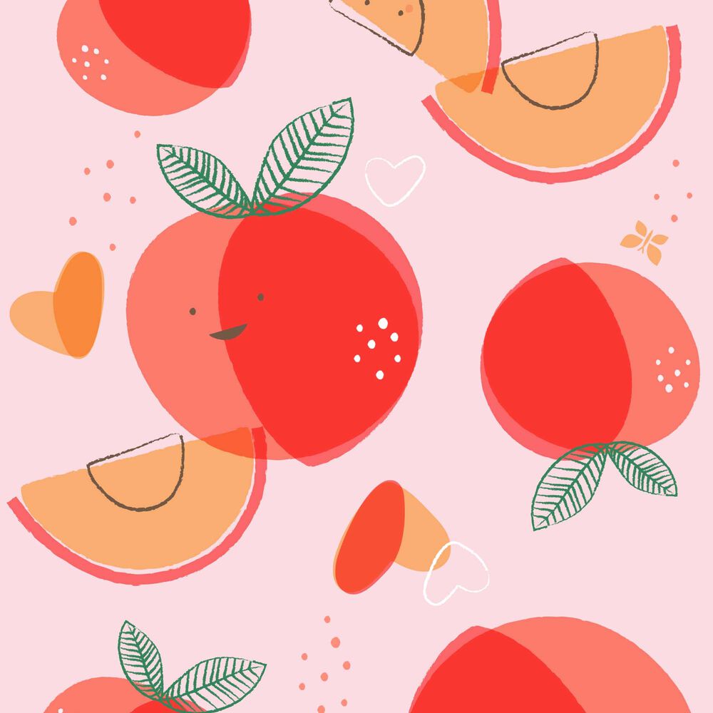 Clean Conscious Diaper, Just Peachy, Size 4