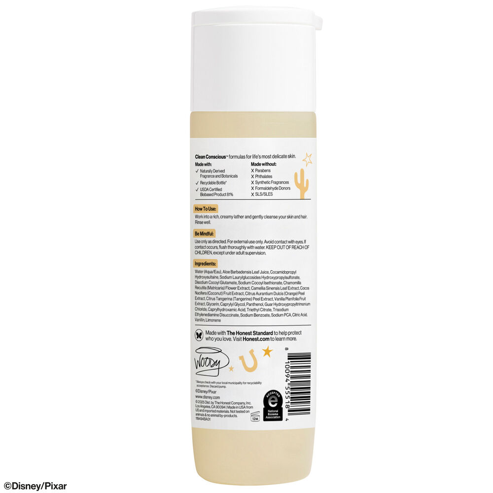 Disney and Pixar's Toy Story Shampoo + Body Wash, Orange Creamsicle