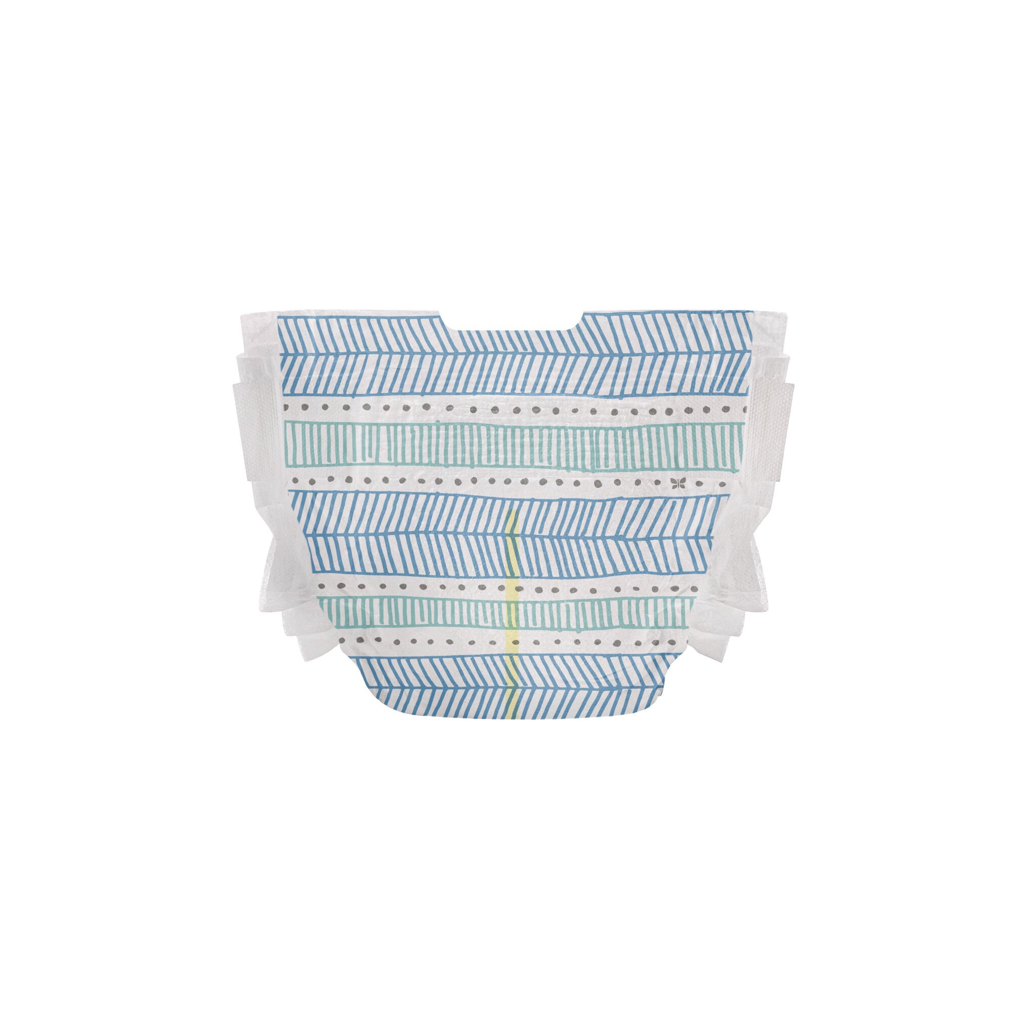 Clean Conscious Diaper, Dots + Dashes, Size NB