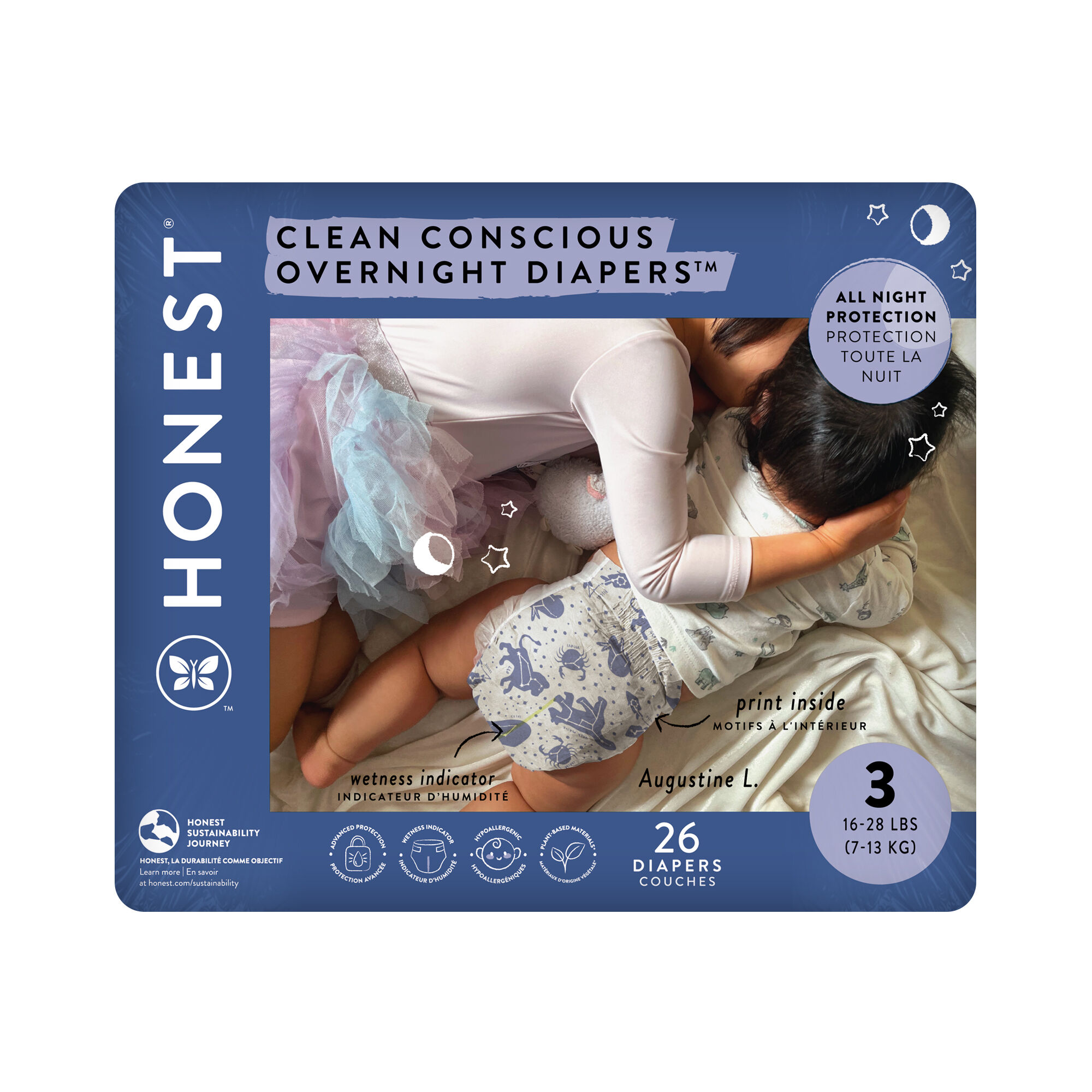 Honest outlet overnight diapers