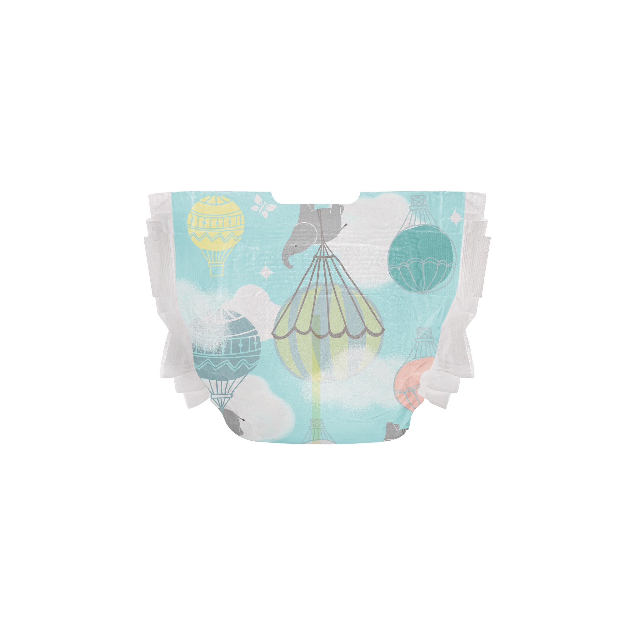 Clean Conscious Diaper, Above It All, Size NB