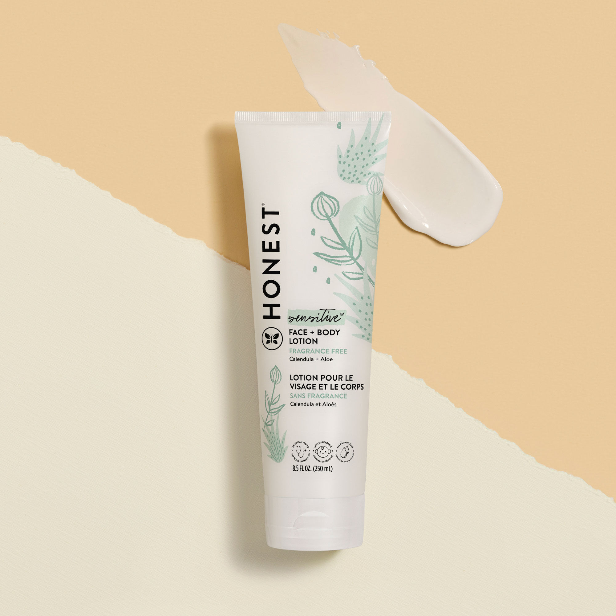 Honest face and body outlet lotion