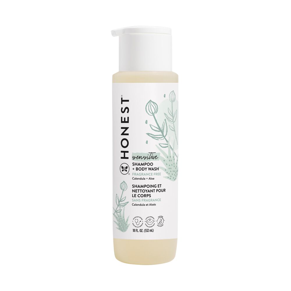 Shampoo + Body Wash, Value Size, Sensitive