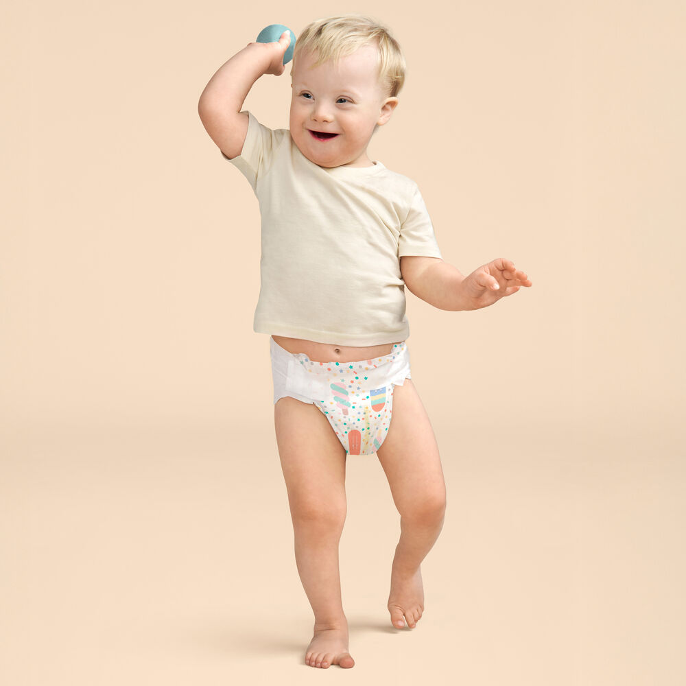 Honest Clean Conscious Diaper®, Chilly Cheeks, Size 6
