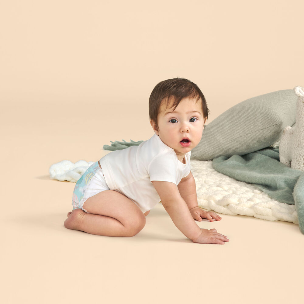 Honest Clean Conscious Diaper, Above It All, Size 1