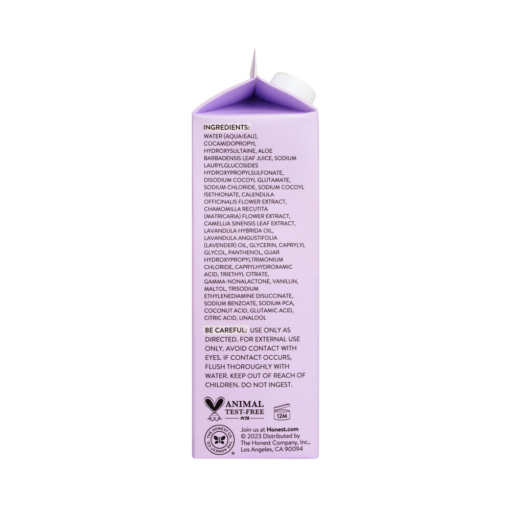 Shampoo Body Wash, Carton Refill, Lavender