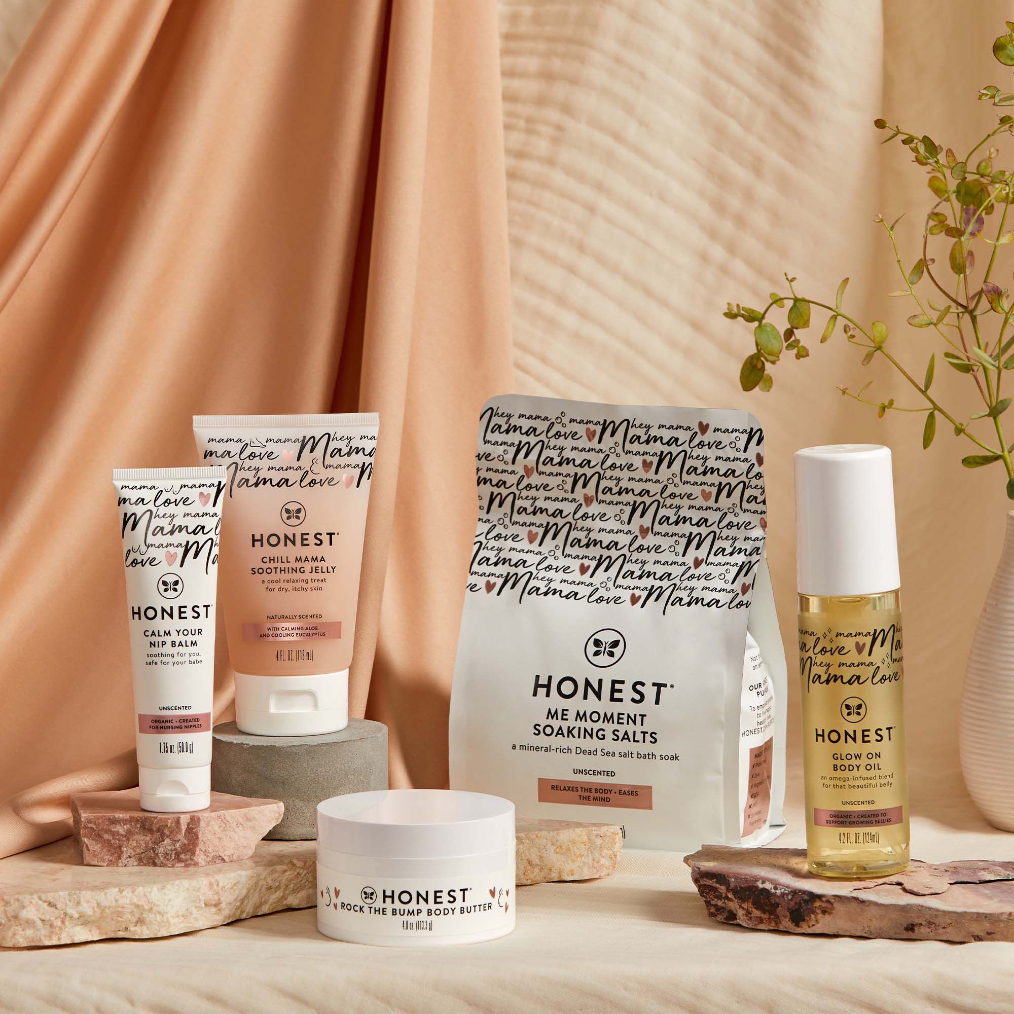 Pregnant and Pampered box from Honest Beauty