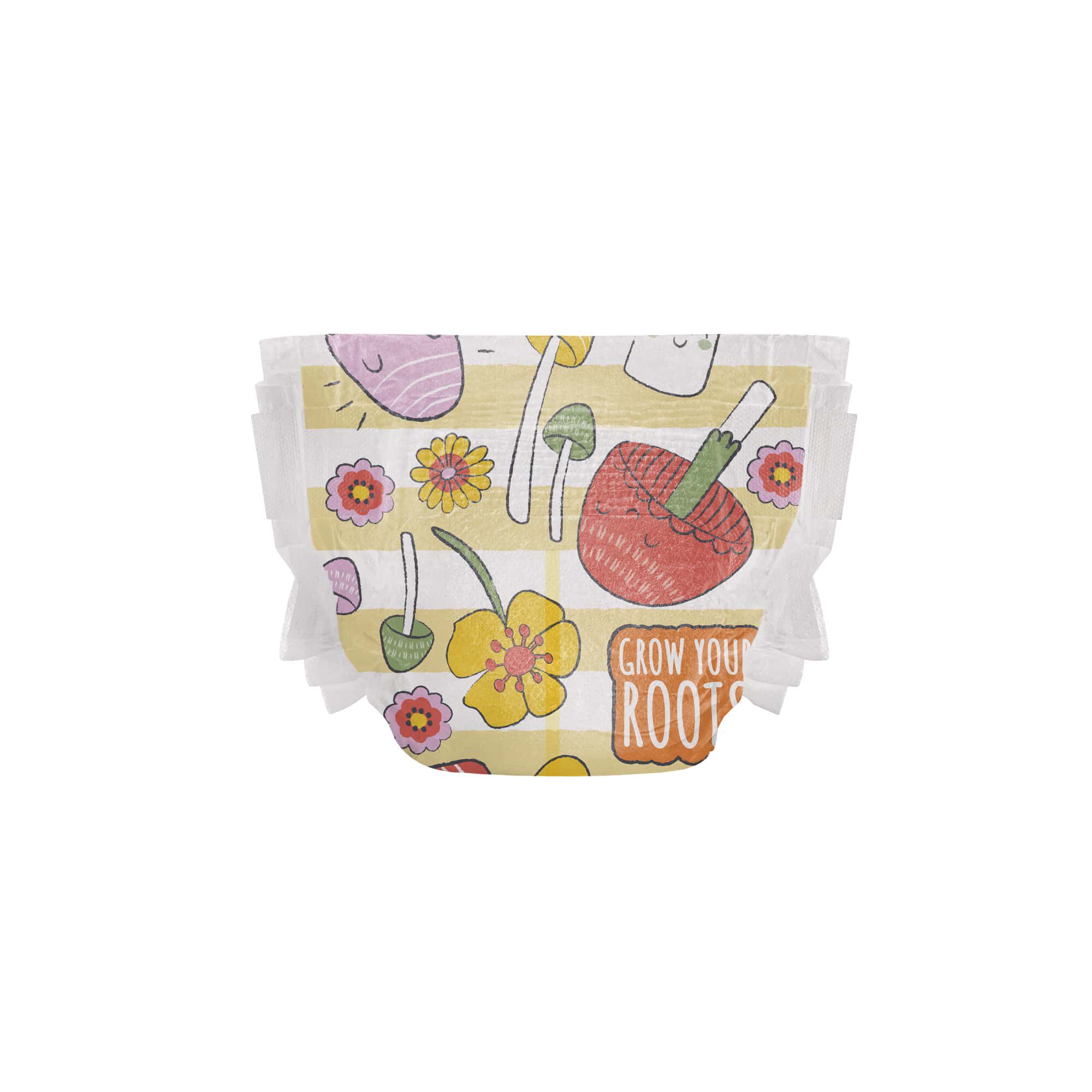 Clean Conscious Diaper, Rooted In Luv, Size 1