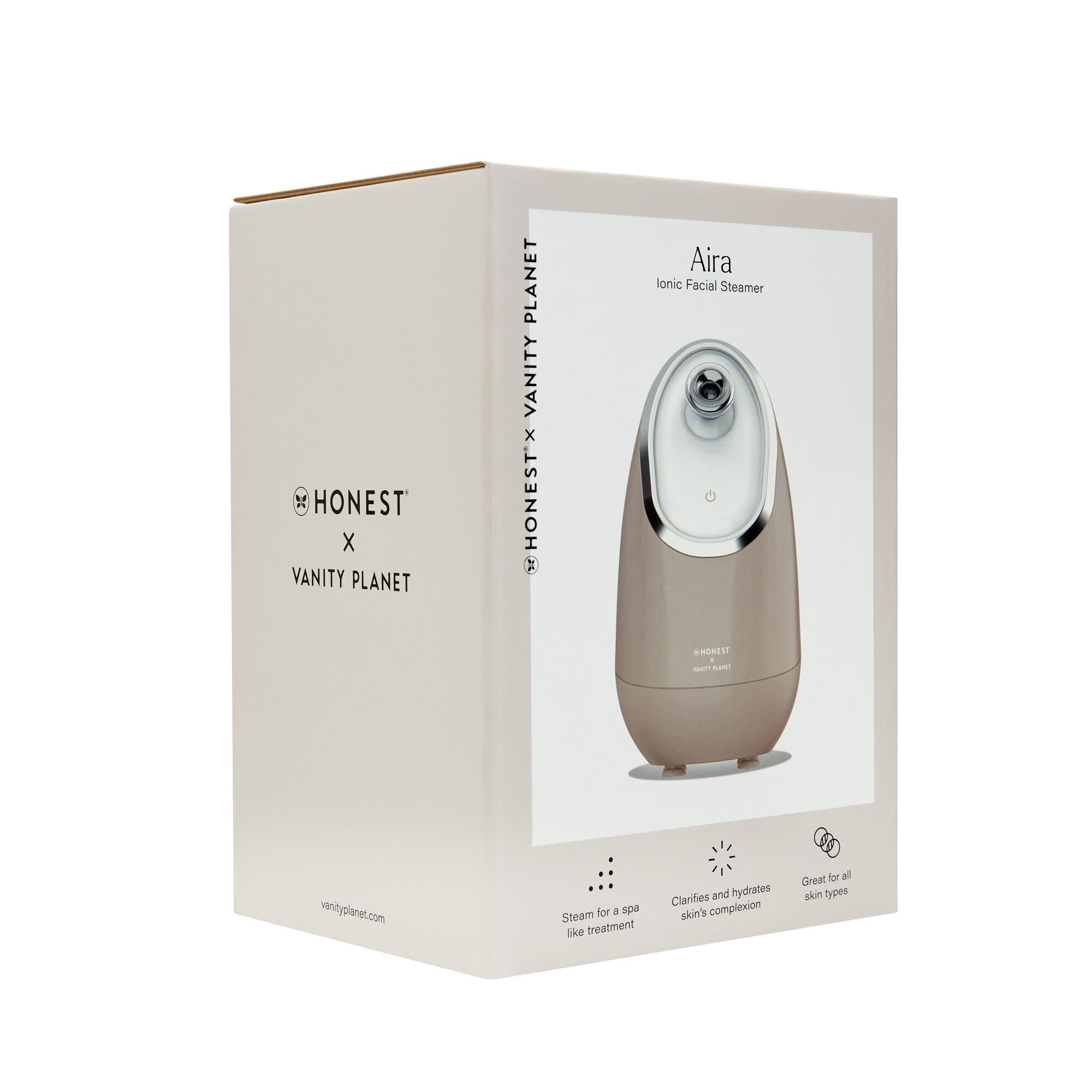 Honest x Vanity Planet Aira Ionic Facial Steamer