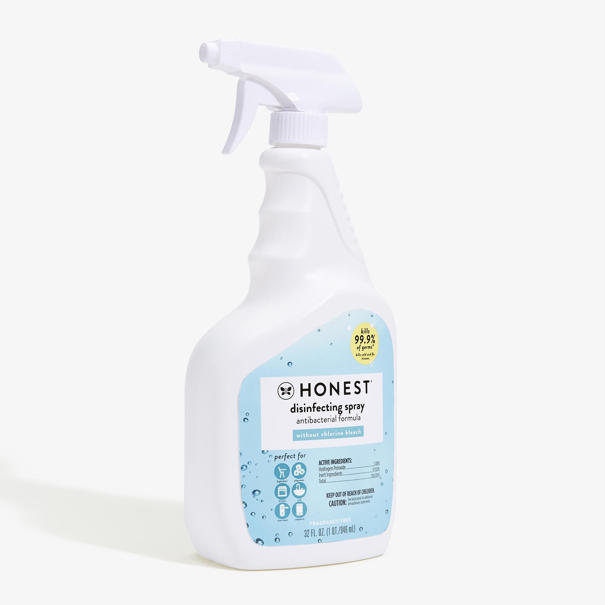 Natural Household Antibacterial Disinfectant Spray Honest